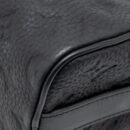 AAA Replica Louis Vuitton LV KEEPALL BANDOULIERE 25 MONOGRAM TAURILLON LEATHER BLACK WITH BLACK HARDWARE