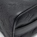 AAA Replica Louis Vuitton LV KEEPALL BANDOULIERE 25 MONOGRAM TAURILLON LEATHER BLACK WITH BLACK HARDWARE