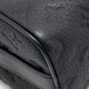 AAA Replica Louis Vuitton LV KEEPALL BANDOULIERE 25 MONOGRAM TAURILLON LEATHER BLACK WITH BLACK HARDWARE
