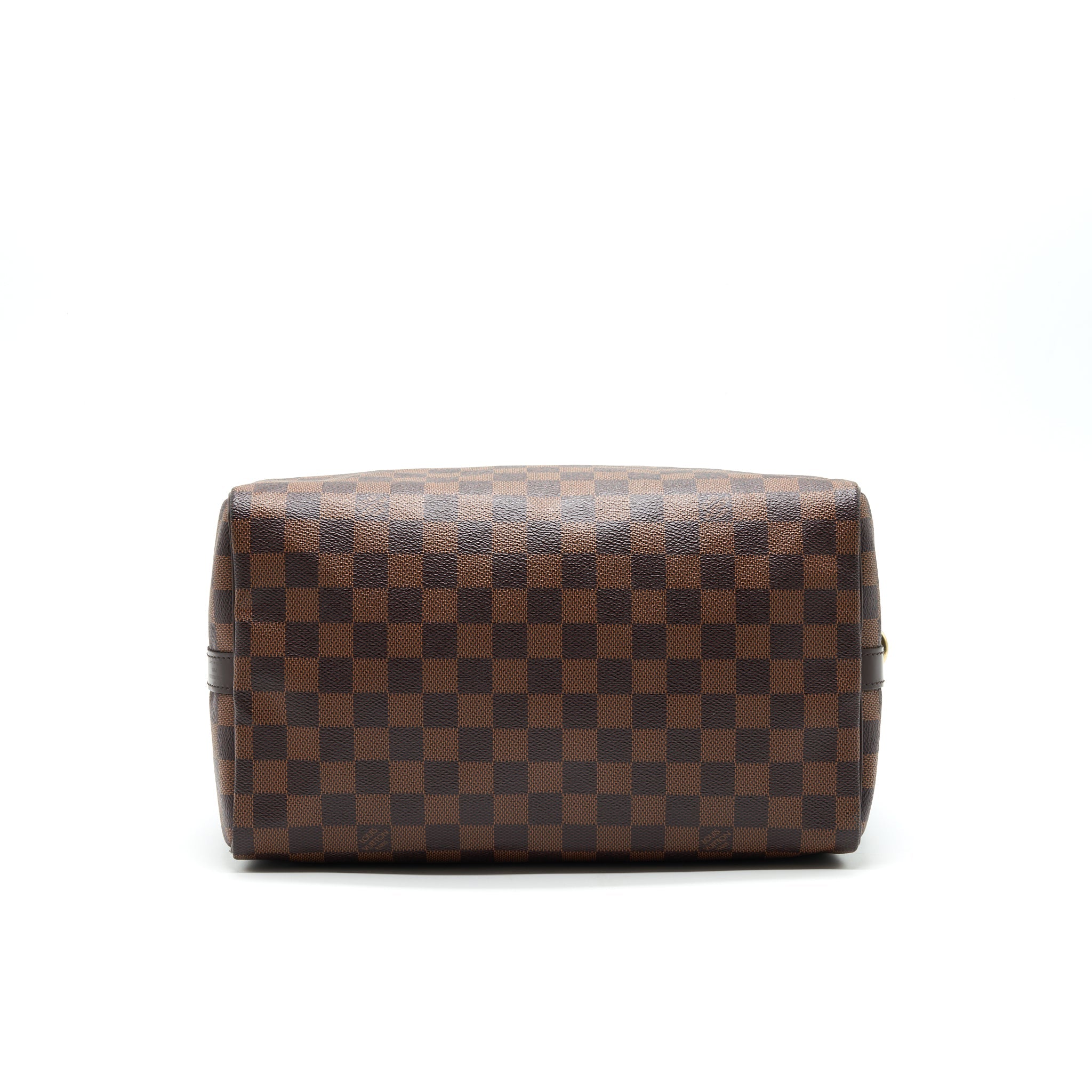 AAA Replica Louis Vuitton LV SPEEDY 30 DAMIER EBENE CANVAS HANDBAG BROWN
