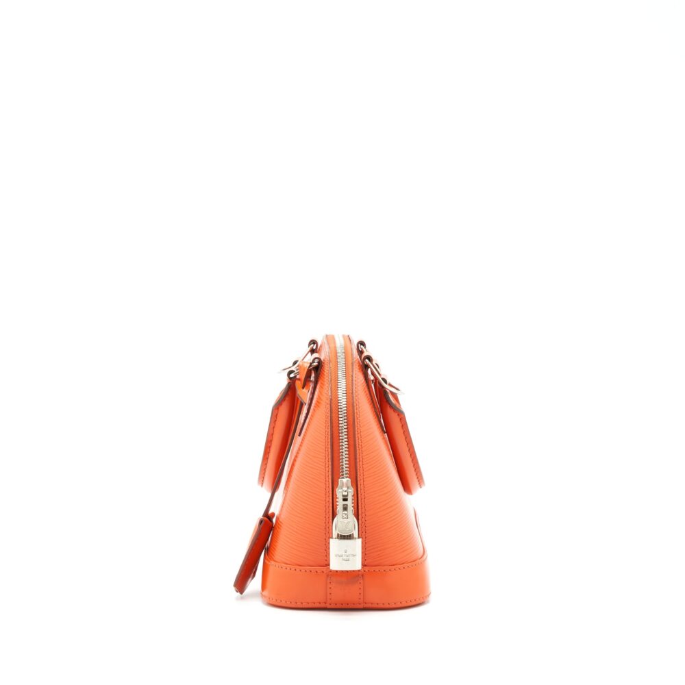 AAA Replica Louis Vuitton LV ALMA BB EPI ORANGE SHW