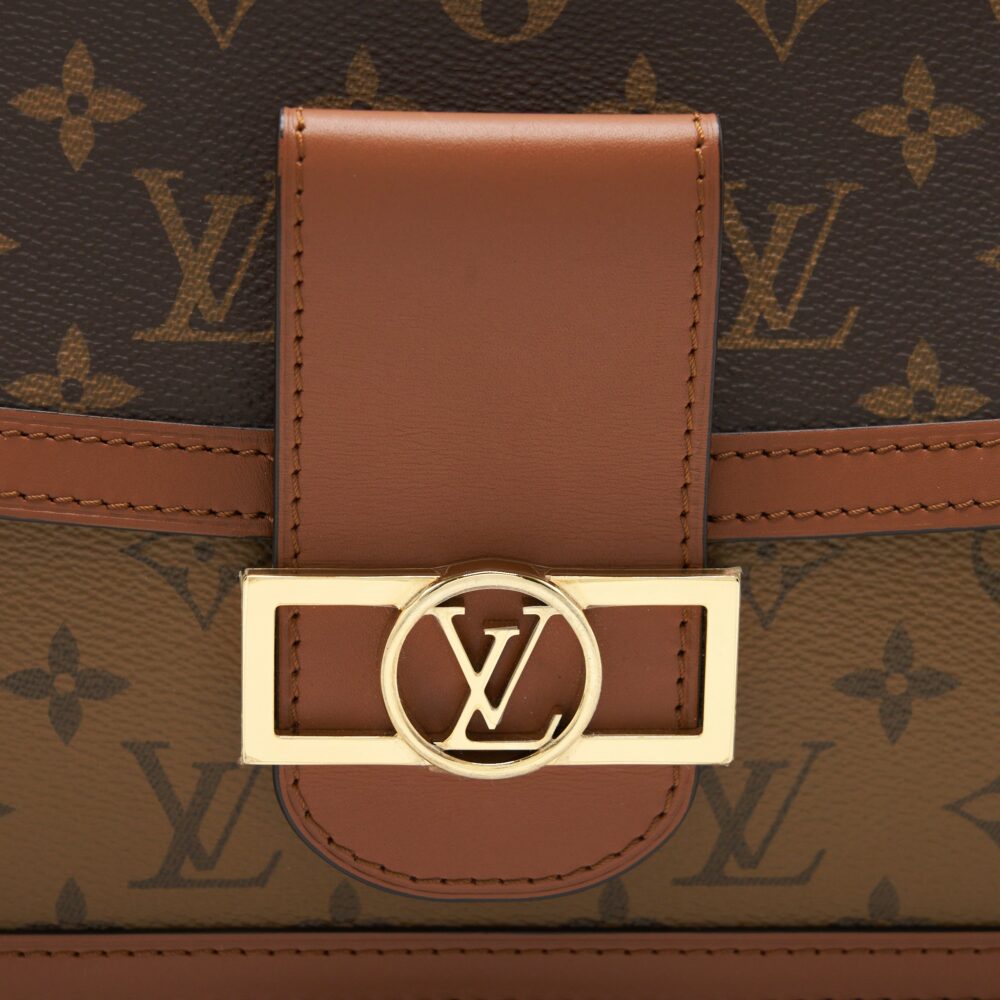 AAA Replica Louis Vuitton LV DAUPHINE MONOGRAM CANVAS GHW