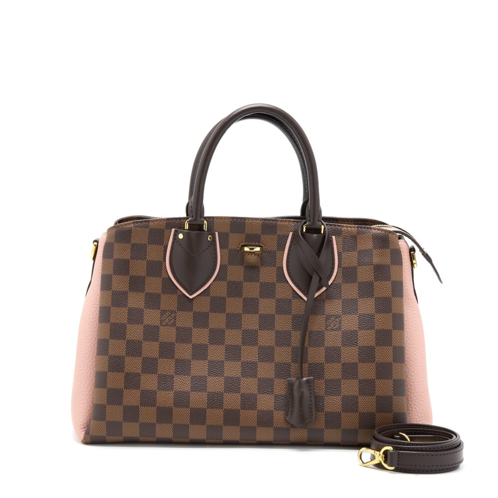 AAA Replica Louis Vuitton LV NORMANDY TOTE BAG DAMIER EBENE CANVAS MAGNOLIA GHW