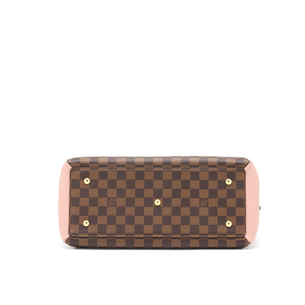AAA Replica Louis Vuitton LV NORMANDY TOTE BAG DAMIER EBENE CANVAS MAGNOLIA GHW