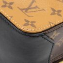 AAA Replica Louis Vuitton LV SQUARE BAG MONOGRAM REVERSE CANVAS GHW