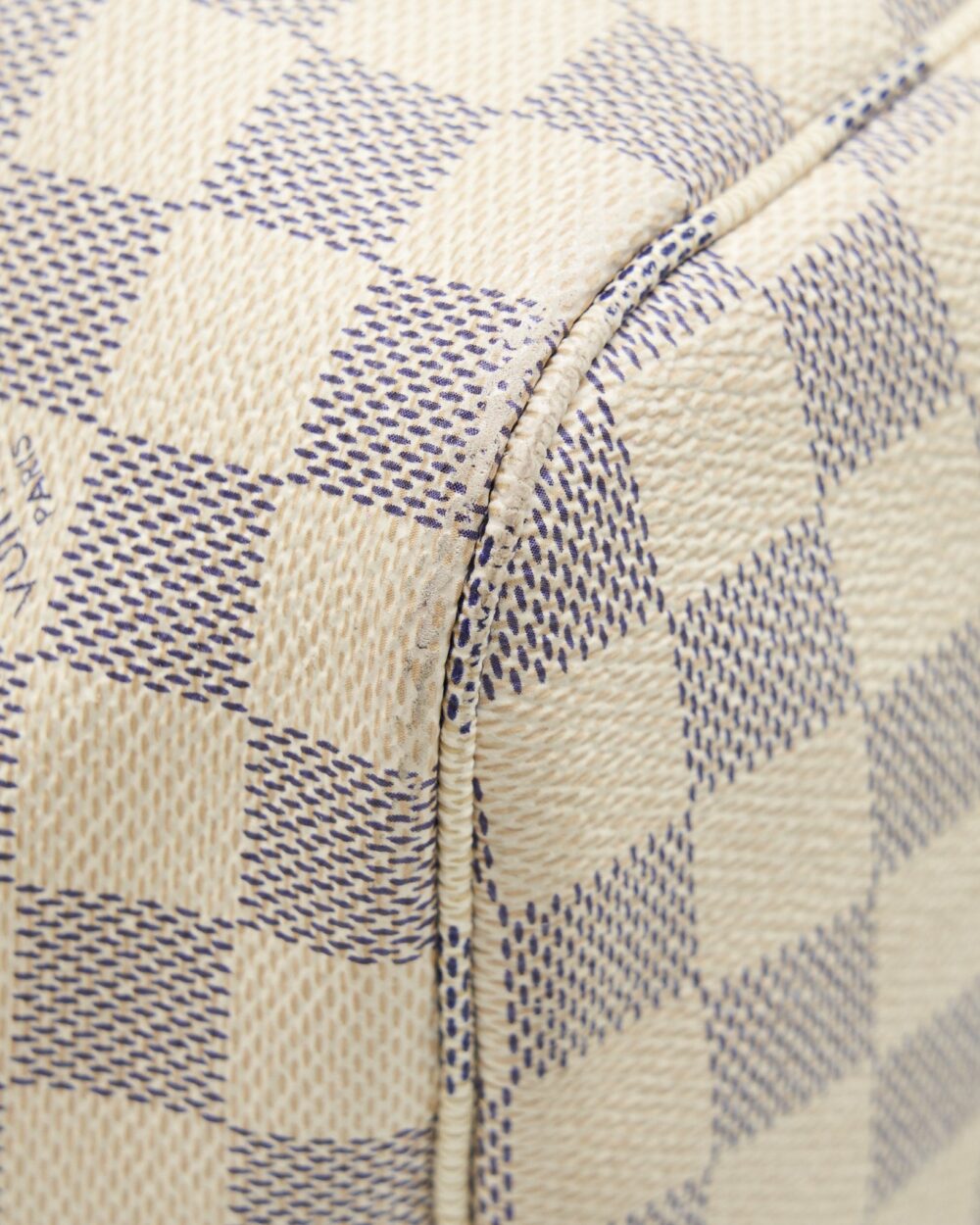 AAA Replica Louis Vuitton LV NEVERFULL MM DAMIER AZUR