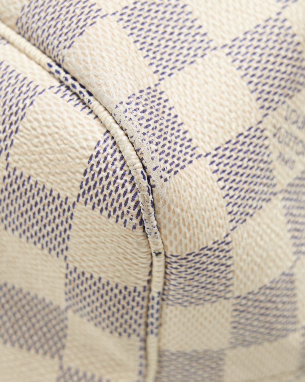 AAA Replica Louis Vuitton LV NEVERFULL MM DAMIER AZUR