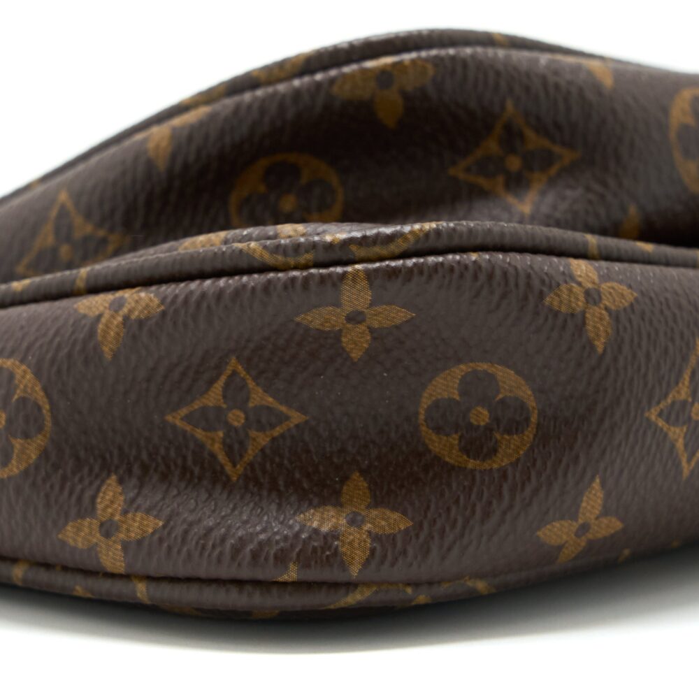 AAA Replica Louis Vuitton LV MULTI POCHETTE ACCESSORIES MONOGRAM CANVAS ROSE CLAIR GHW