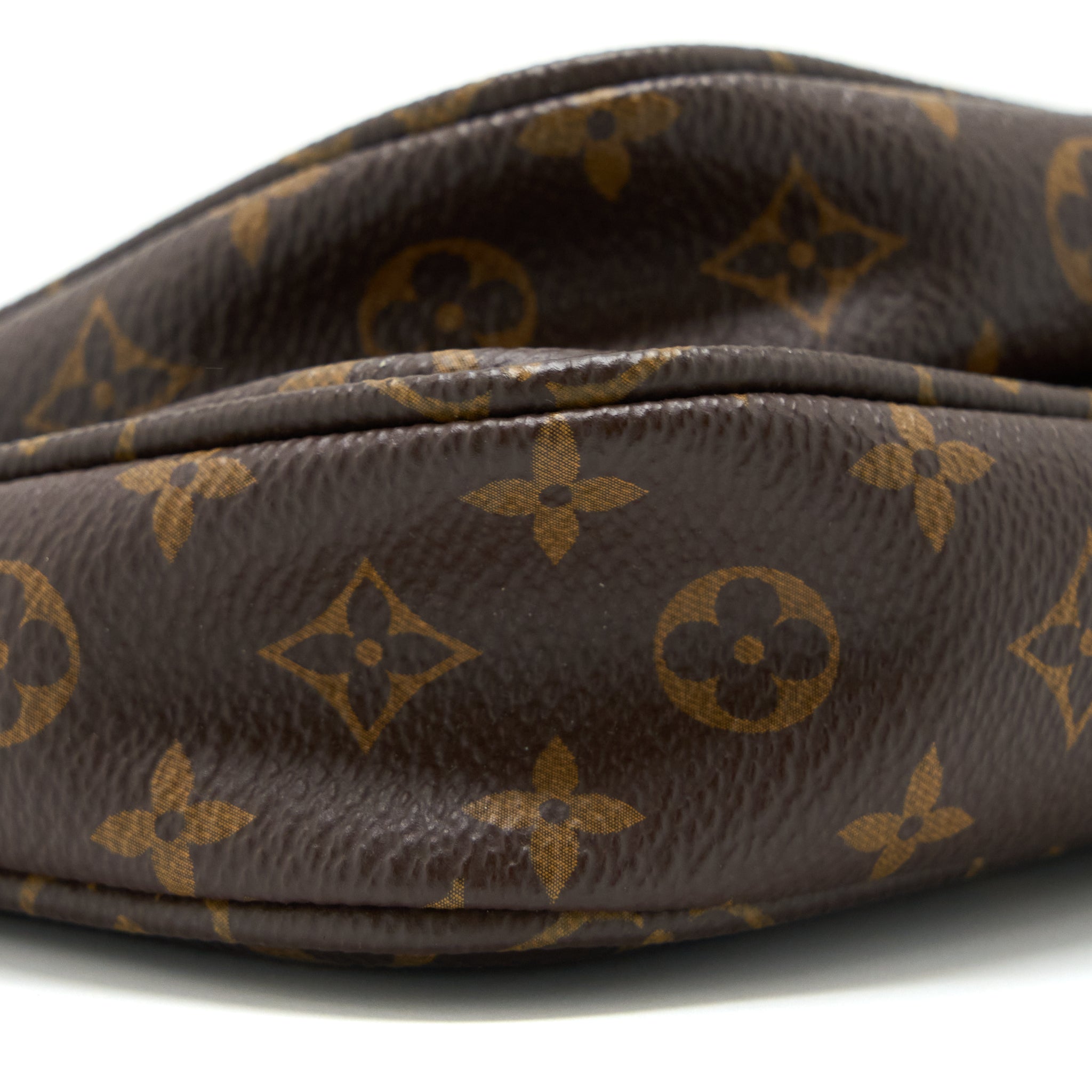 AAA Replica Louis Vuitton LV MULTI POCHETTE ACCESSORIES MONOGRAM CANVAS ROSE CLAIR GHW