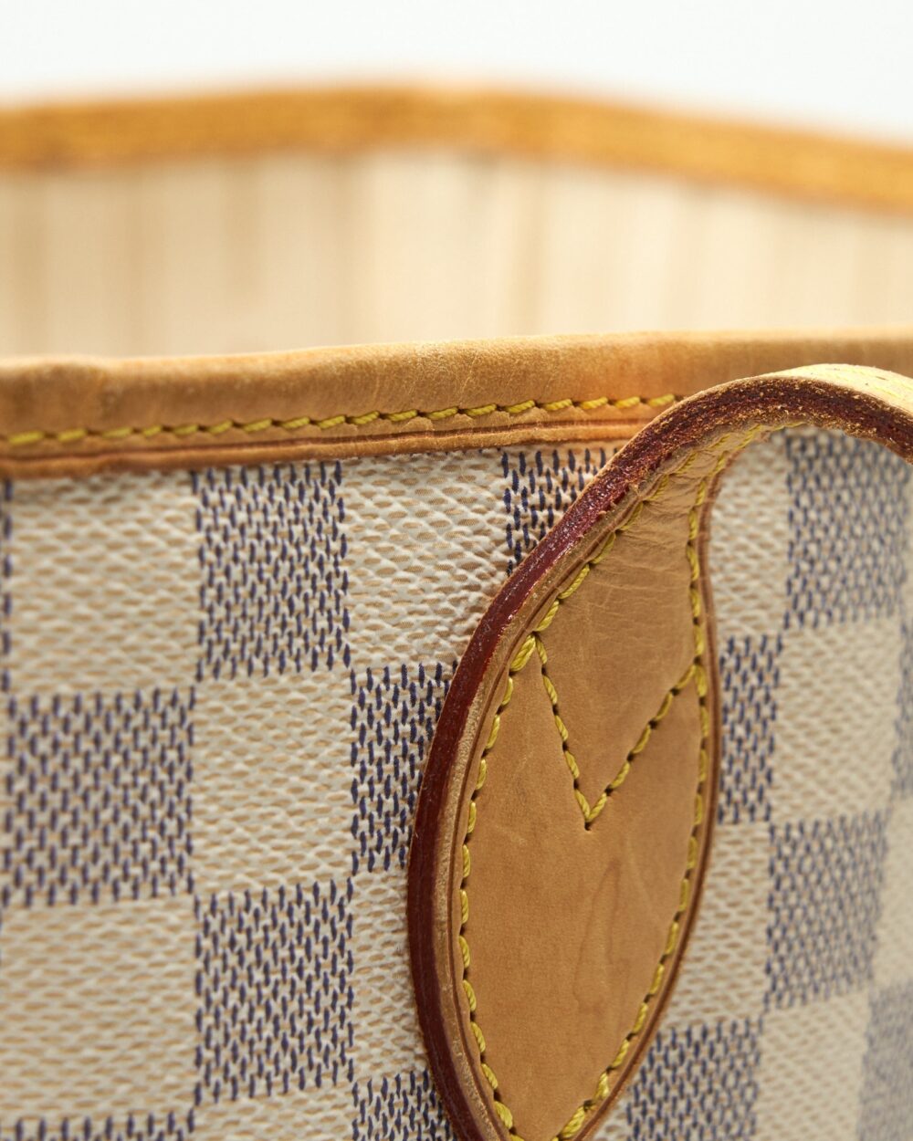 AAA Replica Louis Vuitton LV NEVERFULL MM DAMIER AZUR