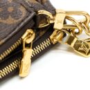 AAA Replica Louis Vuitton LV MULTI POCHETTE ACCESSORIES MONOGRAM CANVAS ROSE CLAIR GHW