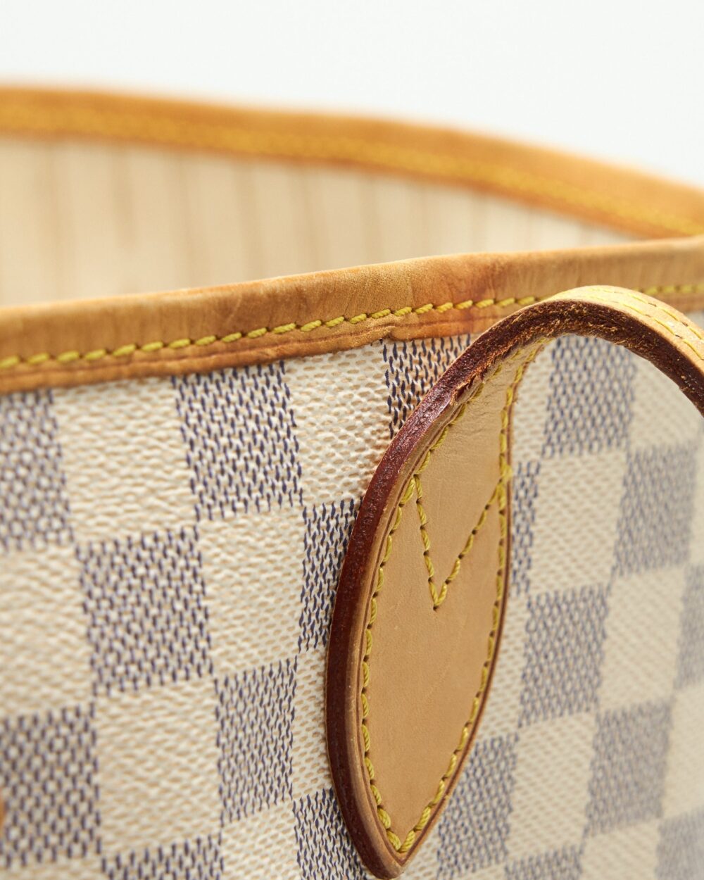 AAA Replica Louis Vuitton LV NEVERFULL MM DAMIER AZUR
