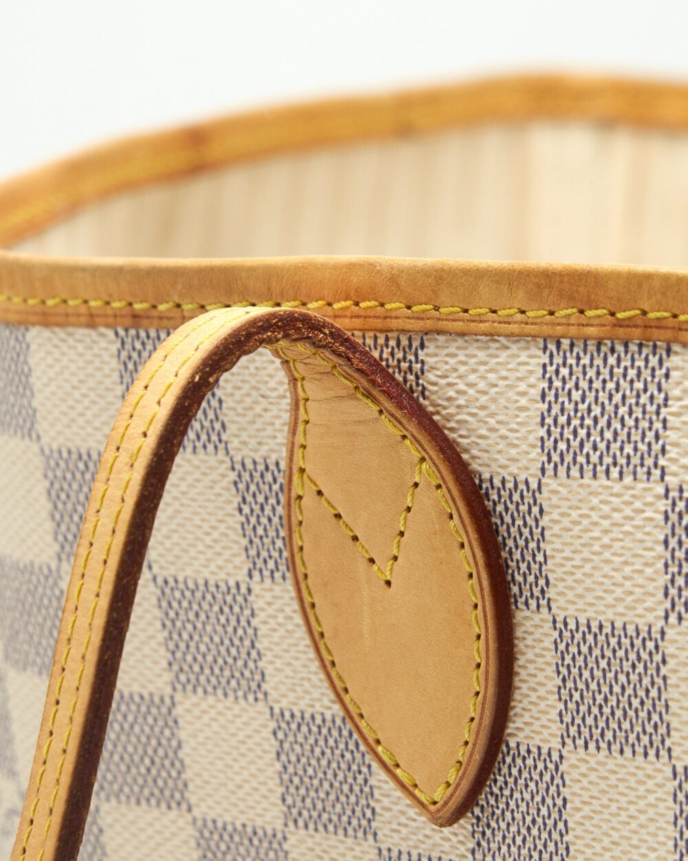 AAA Replica Louis Vuitton LV NEVERFULL MM DAMIER AZUR