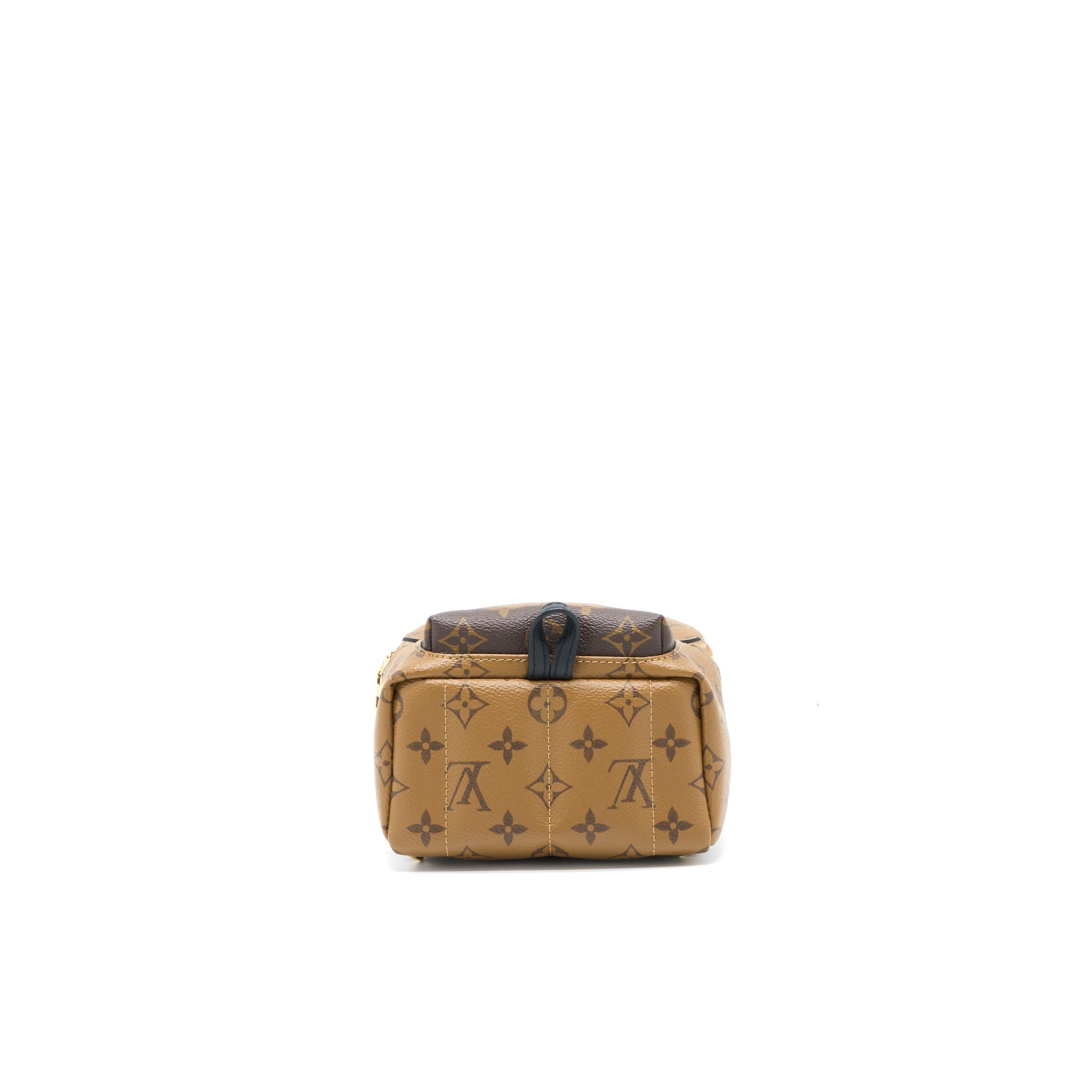 AAA Replica Louis Vuitton LV PALM SPRINGS MINI BACKPACK MONOGRAM REVERSE CANVAS GHW
