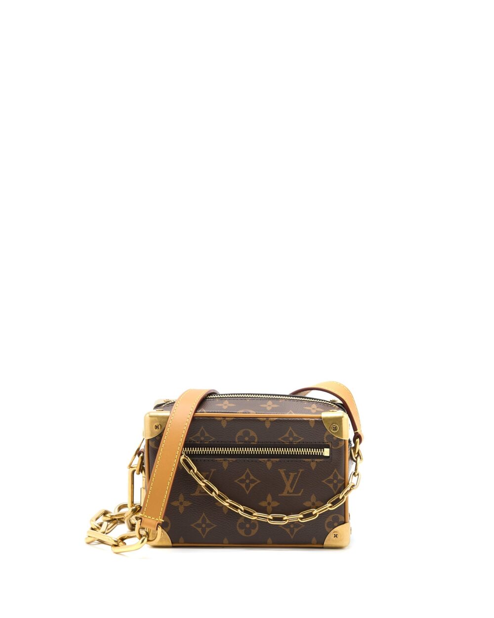 AAA Replica Louis Vuitton LV MINI SOFT TRUNK MONOGRAM CANVAS GHW