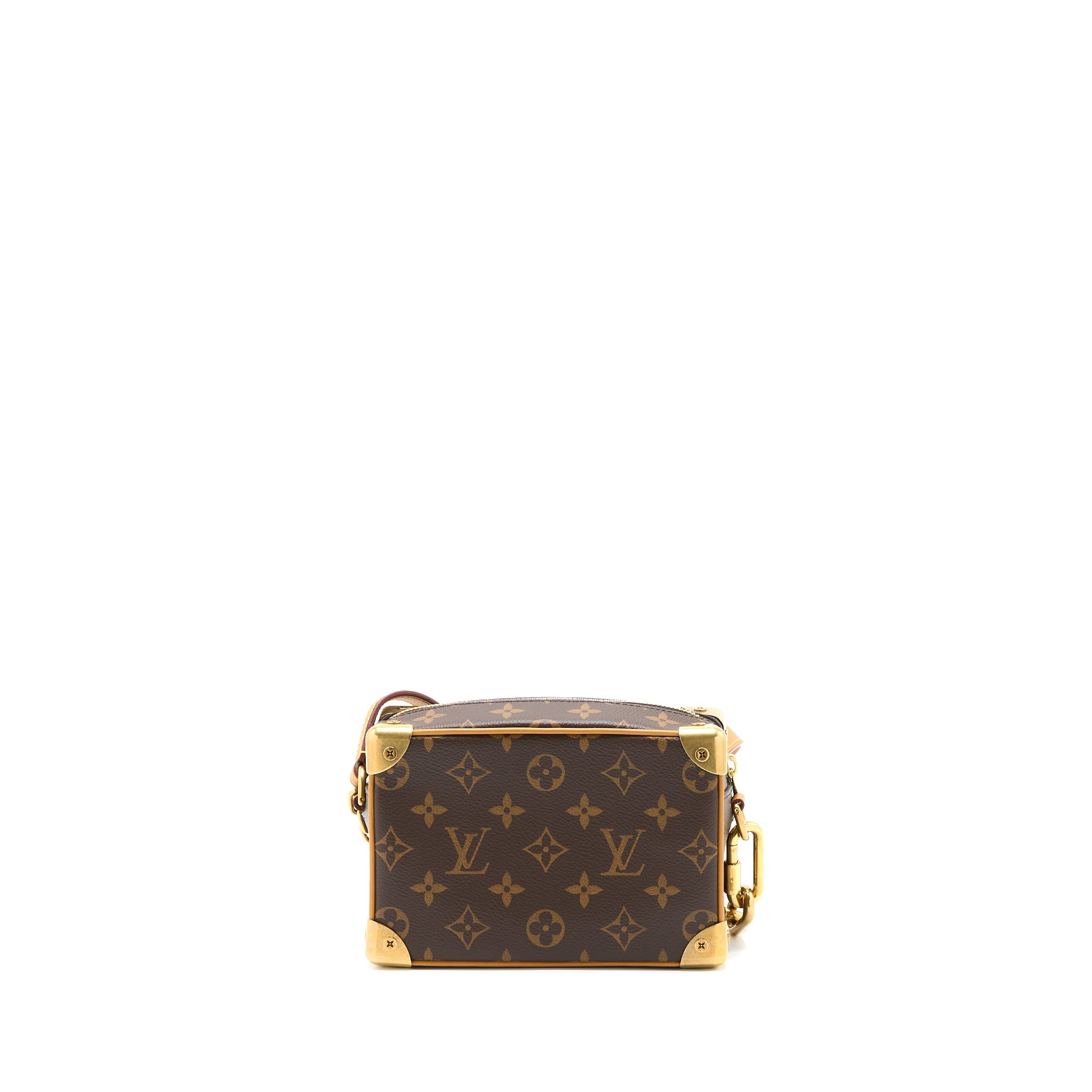 AAA Replica Louis Vuitton LV MINI SOFT TRUNK MONOGRAM CANVAS GHW