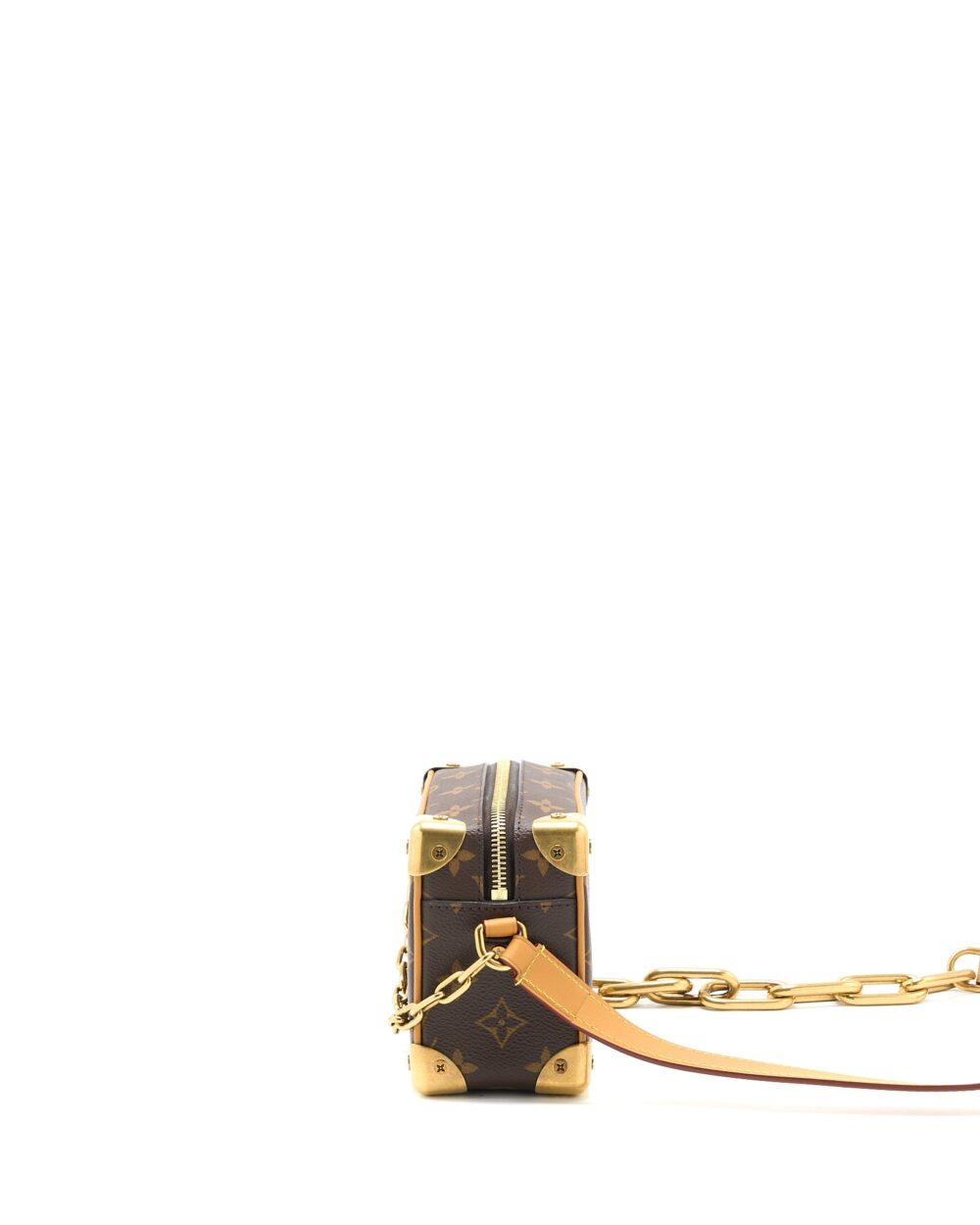 AAA Replica Louis Vuitton LV MINI SOFT TRUNK MONOGRAM CANVAS GHW