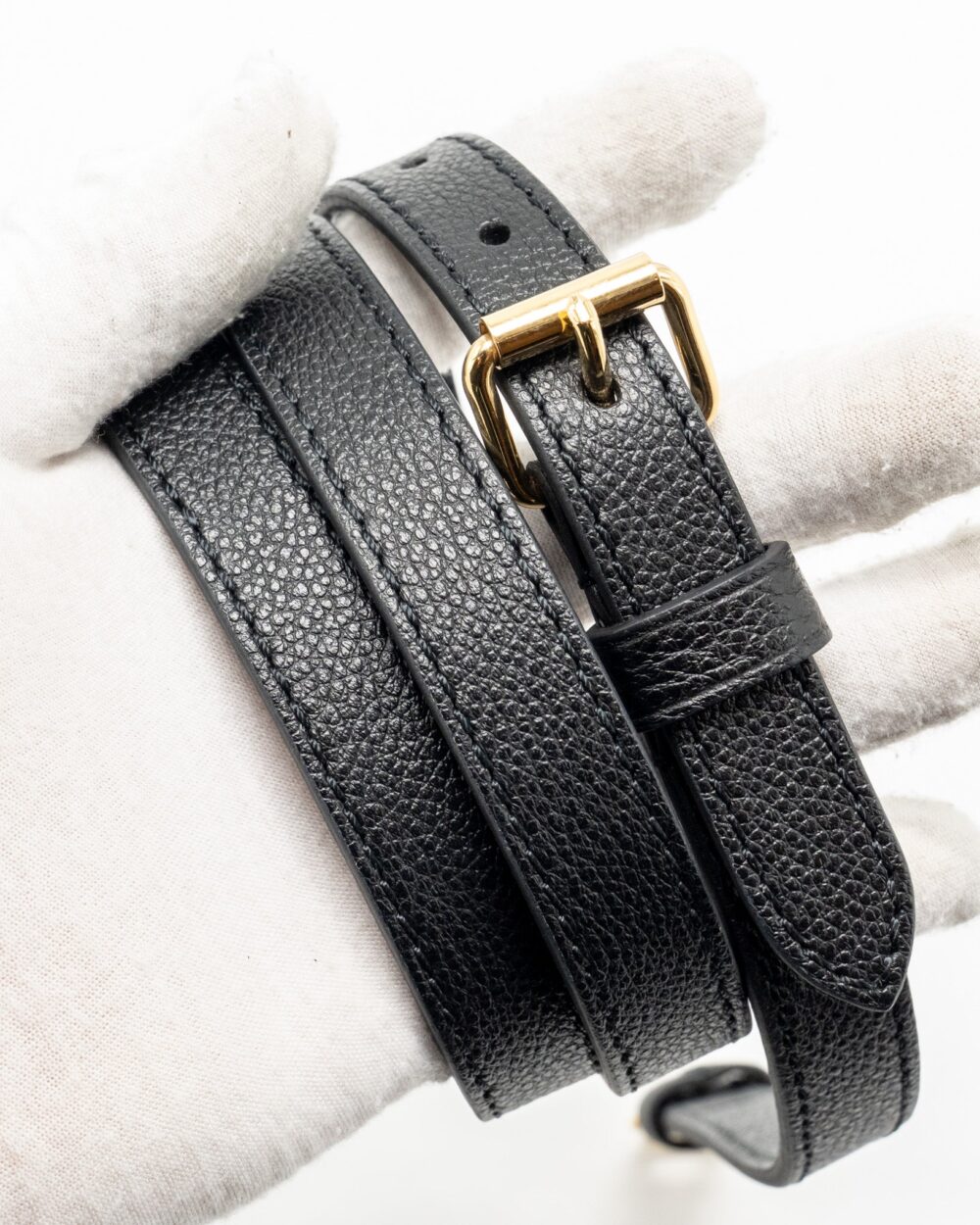 AAA Replica Louis Vuitton LV ONTHEGO PM MONOGRAM EMPREINTE LEATHER BLACK GHW