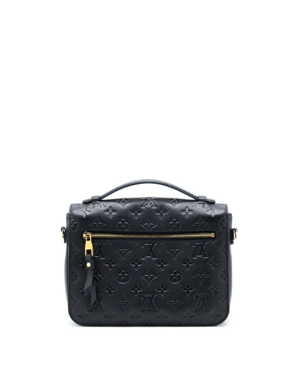 AAA Replica Louis Vuitton LV POCHETTE MÉTIS MONOGRAM EMPREINTE BLACK GHW