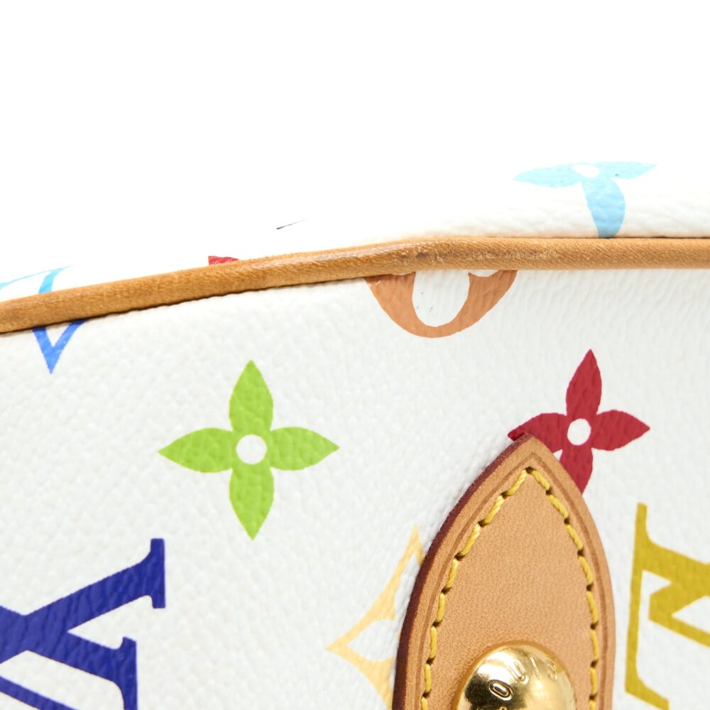 AAA Replica Louis Vuitton LV RITA BAG WHITE MONOGRAM MULTICOLOUR CANVAS GHW
