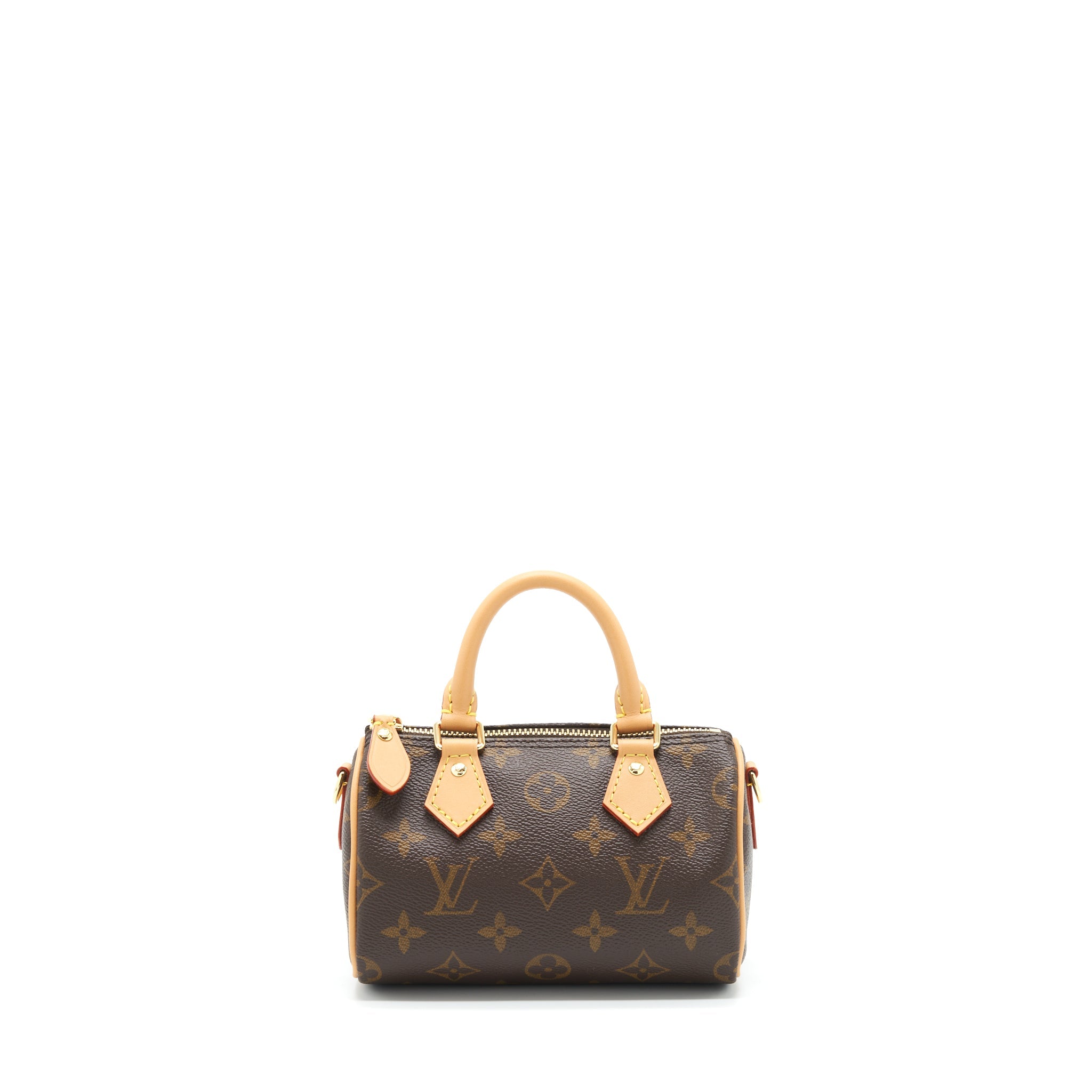 AAA Replica Louis Vuitton LV NANO SPEEDY NEW VERSION MONOGRAM CANVAS GHW