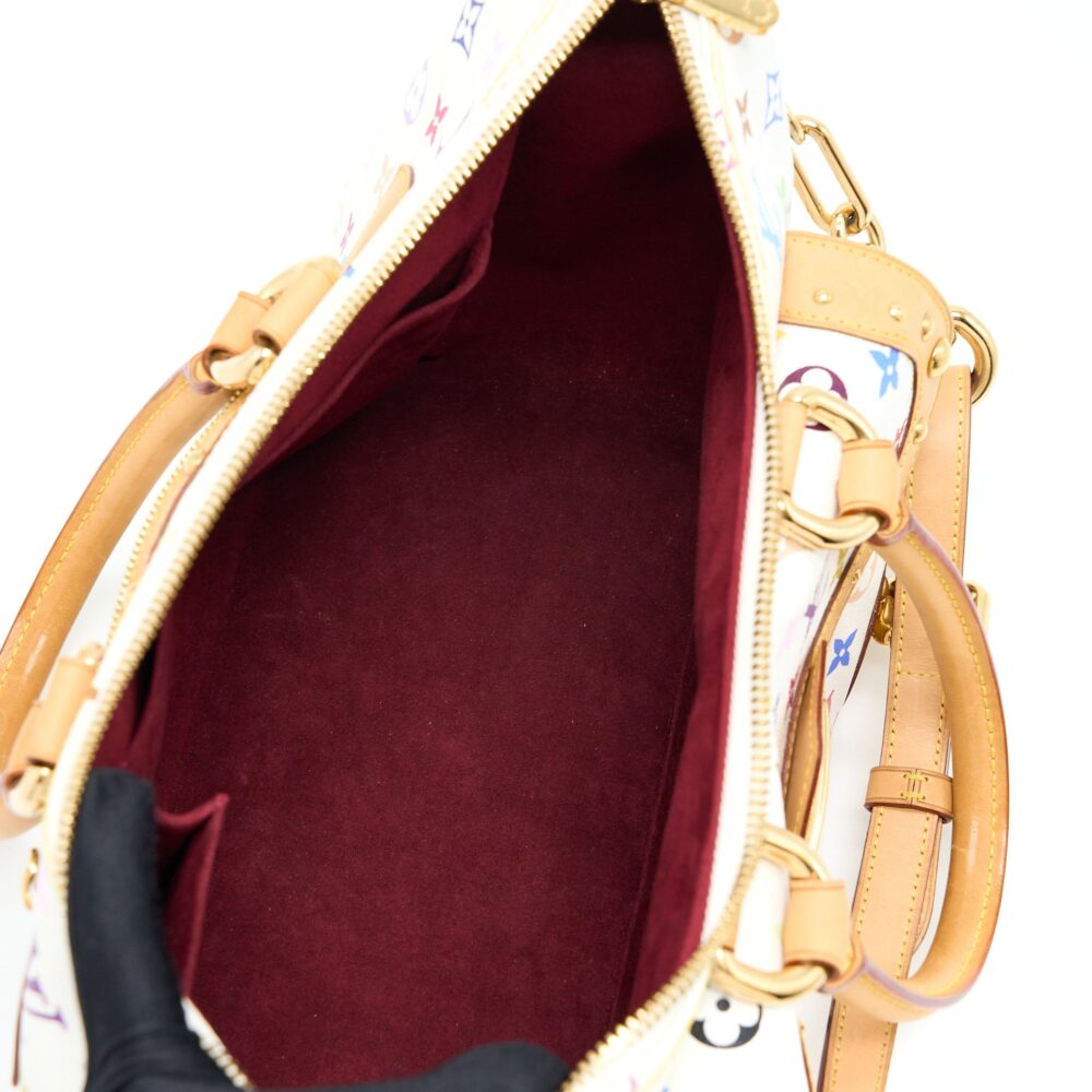AAA Replica Louis Vuitton LV RITA BAG WHITE MONOGRAM MULTICOLOUR CANVAS GHW
