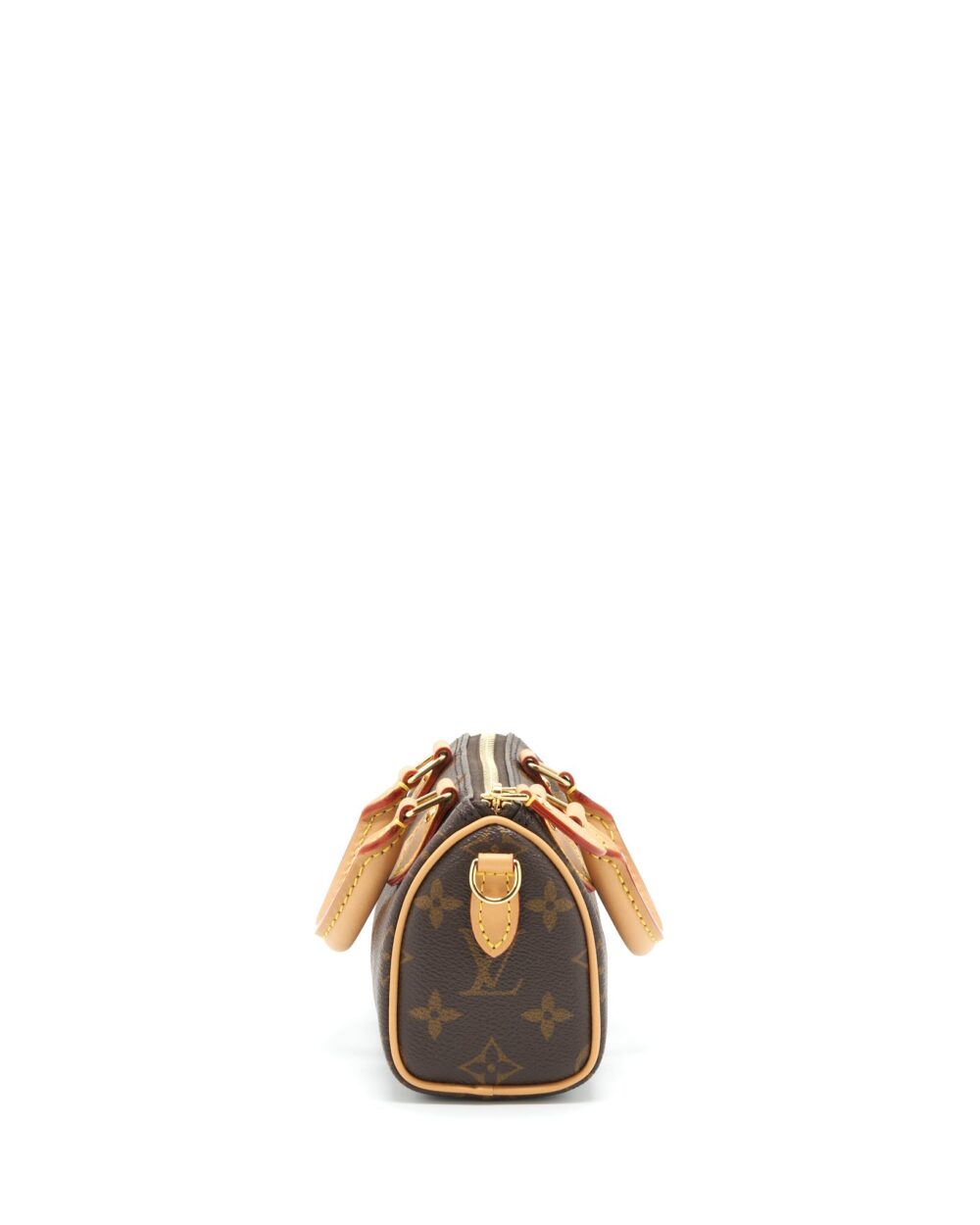 AAA Replica Louis Vuitton LV NANO SPEEDY NEW VERSION MONOGRAM CANVAS GHW