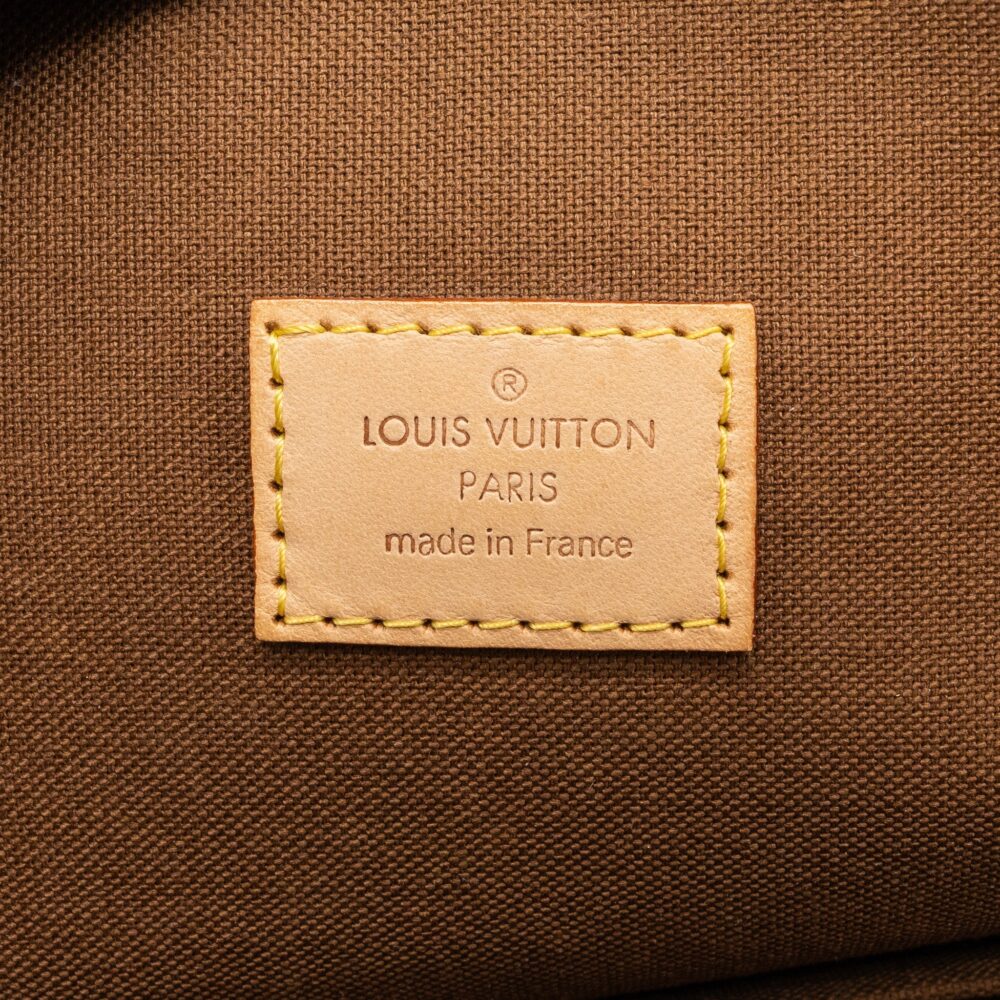 AAA Replica Louis Vuitton LV ZIPPER TOTE BAG MONOGRAM CANVAS GHW