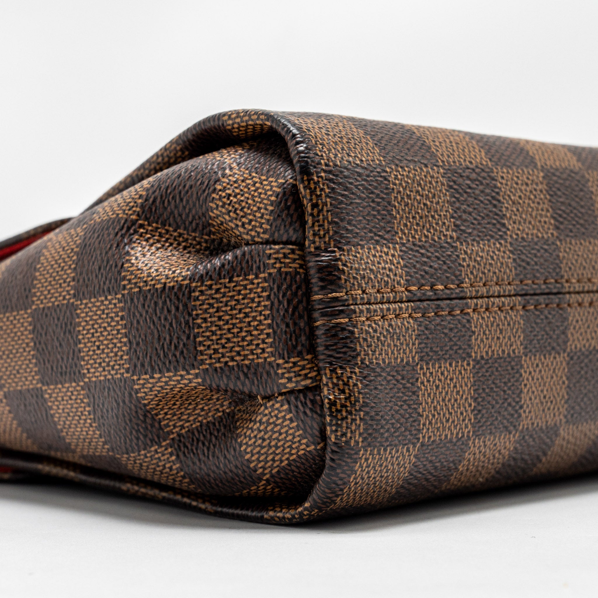 AAA Replica Louis Vuitton LV CROISETTE DAMIER EBENE GHW