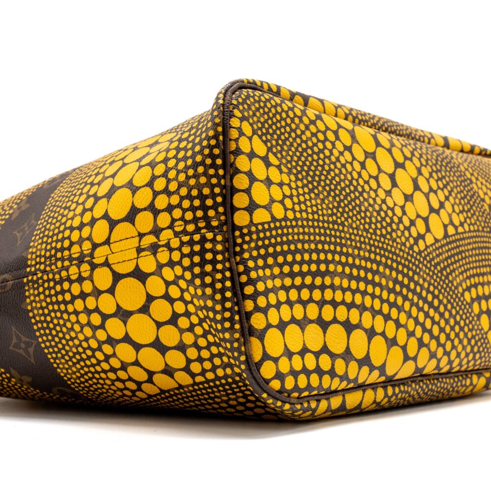 AAA Replica Louis Vuitton LV X YAYOI KUSAM NEVERFULL MM MONOGRAM CANVAS / YELLOW GHW