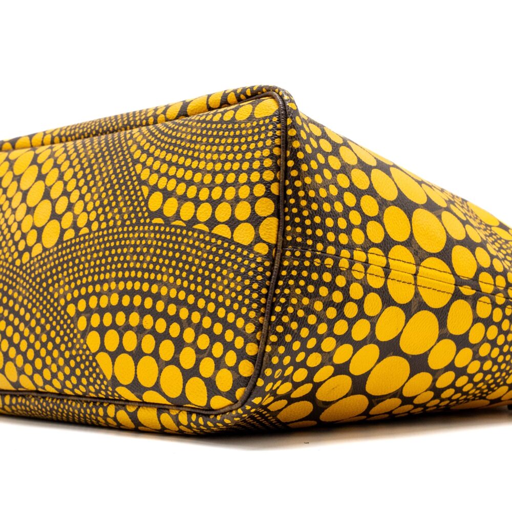 AAA Replica Louis Vuitton LV X YAYOI KUSAM NEVERFULL MM MONOGRAM CANVAS / YELLOW GHW