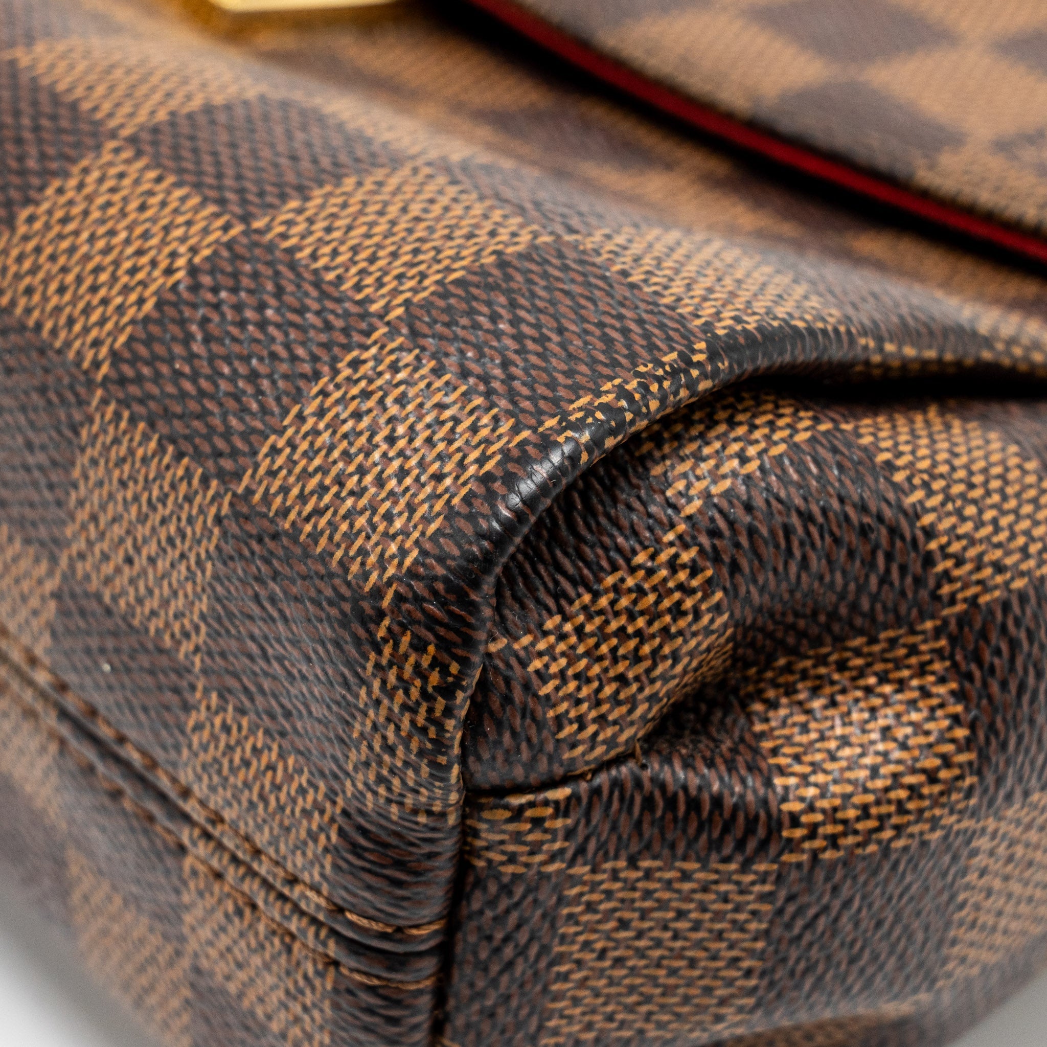 AAA Replica Louis Vuitton LV CROISETTE DAMIER EBENE GHW
