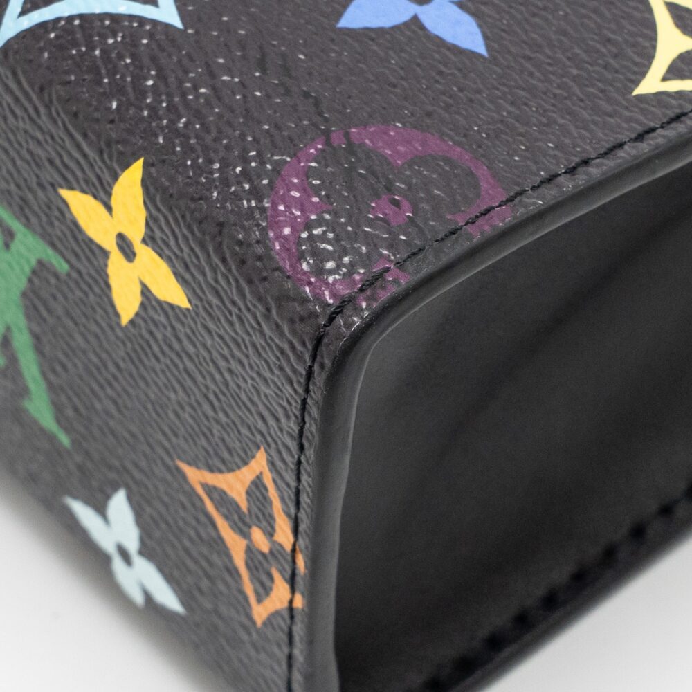 AAA Replica Louis Vuitton LV X TAKASHI MURAKAMI TOILETRY POUCH MONOGRAM CANVAS/LEATHER BLACK/MULTICOLOUR SHW