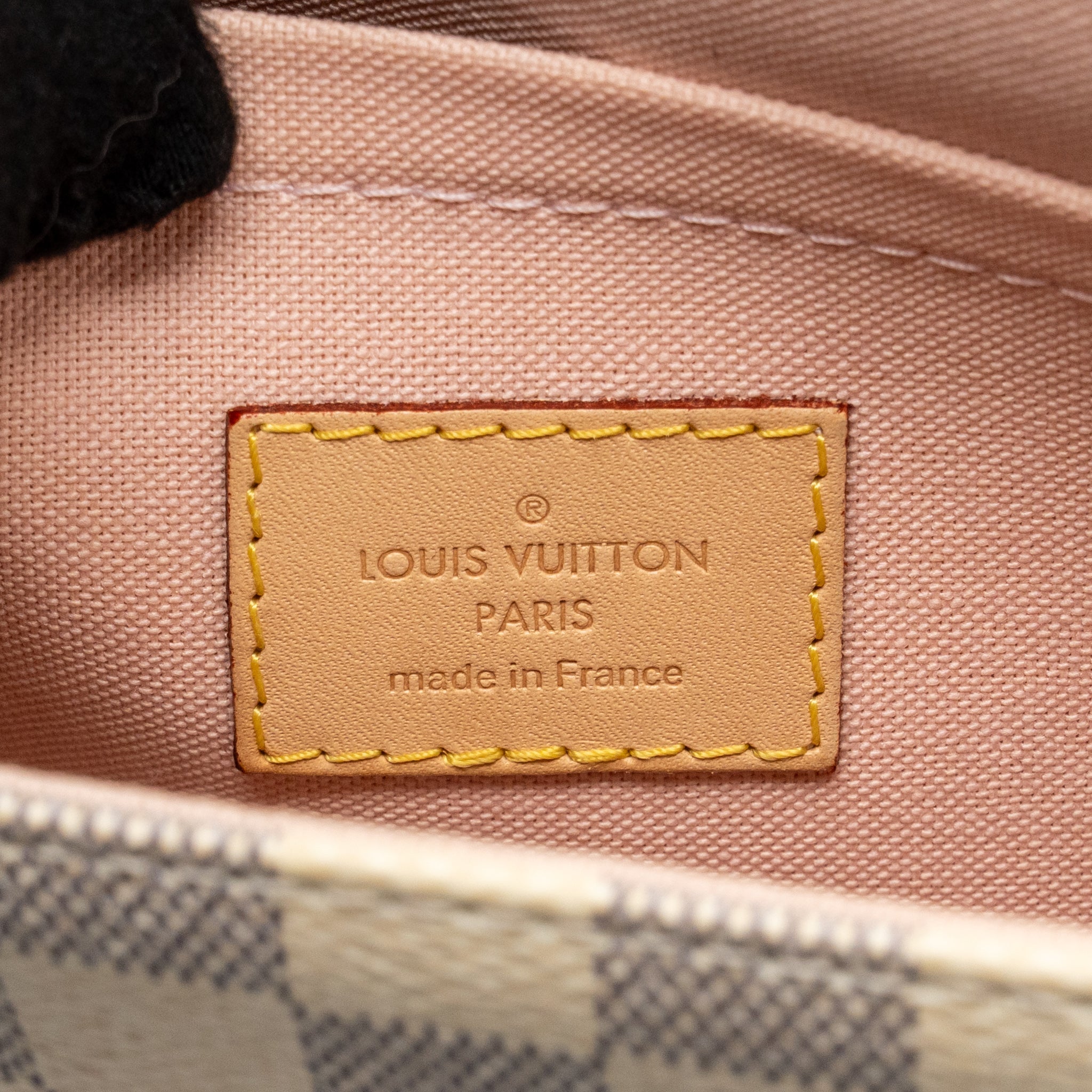 AAA Replica Louis Vuitton LV CROISETTE DAMIER AZUR CANVAS GHW