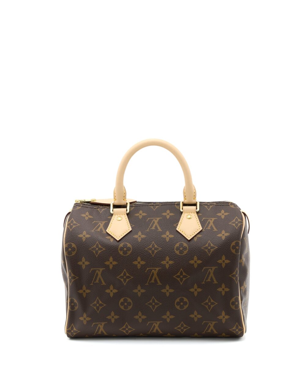 AAA Replica Louis Vuitton LV SPEEDY 25 MONOGRAM CANVAS GHW (NEW VERSION)