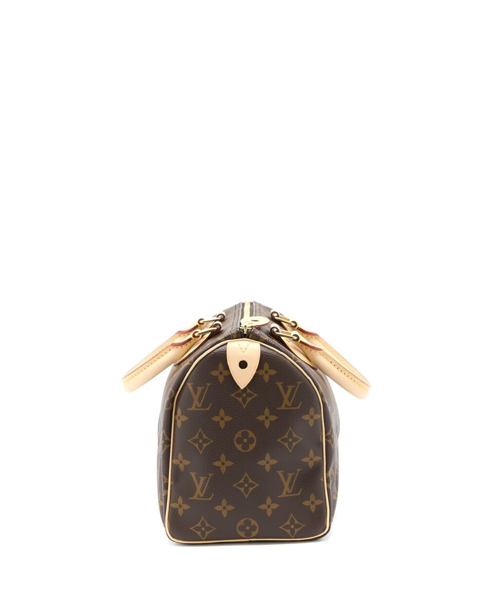 AAA Replica Louis Vuitton LV SPEEDY 25 MONOGRAM CANVAS GHW (NEW VERSION)