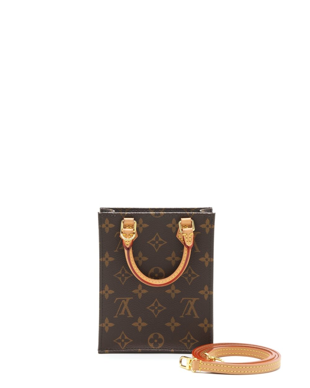 AAA Replica Louis Vuitton LV PETIT SAC PLAT MONOGRAM CANVAS YEAR 2020 GHW