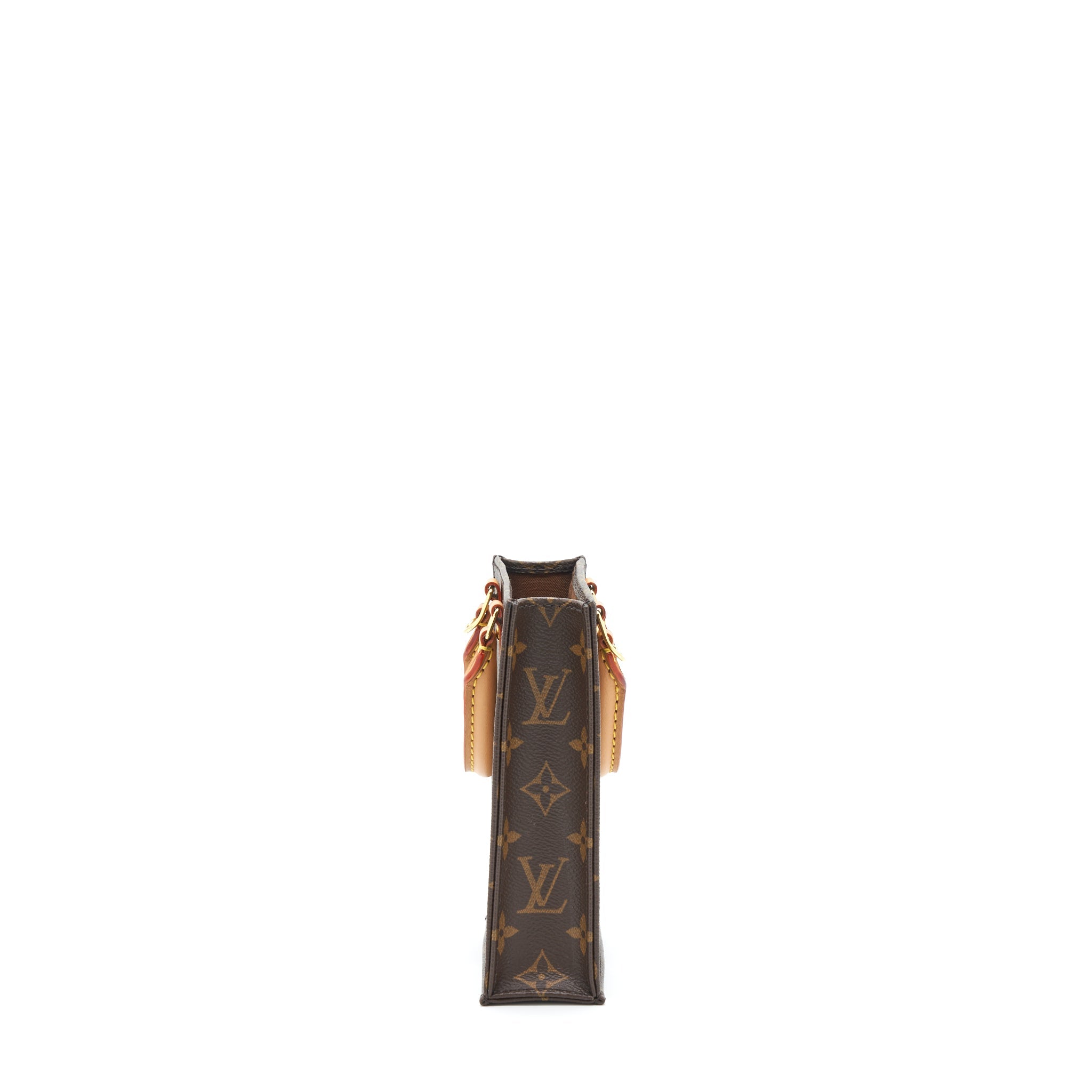 AAA Replica Louis Vuitton LV PETIT SAC PLAT MONOGRAM CANVAS YEAR 2020 GHW
