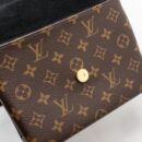 AAA Replica Louis Vuitton LV LOCKY BB MONOGRAM CANVAS/LEATHER BLACK GHW