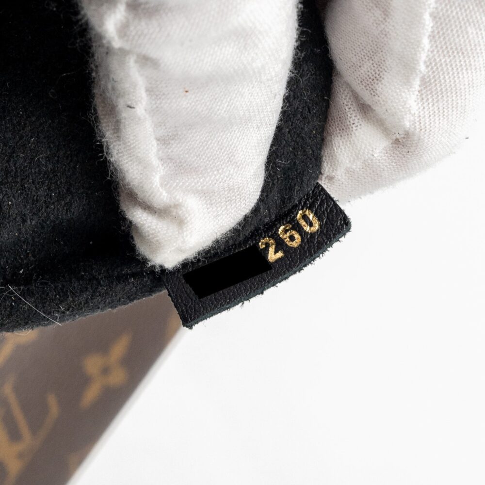 AAA Replica Louis Vuitton LV LOCKY BB MONOGRAM CANVAS/LEATHER BLACK GHW
