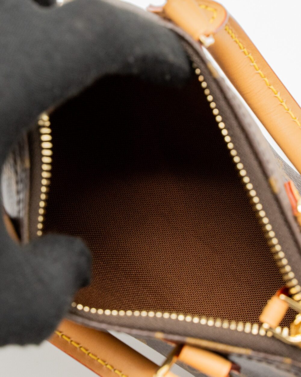 AAA Replica Louis Vuitton LV NANO SPEEDY MONOGRAM CANVAS GHW (NEW VERSION)