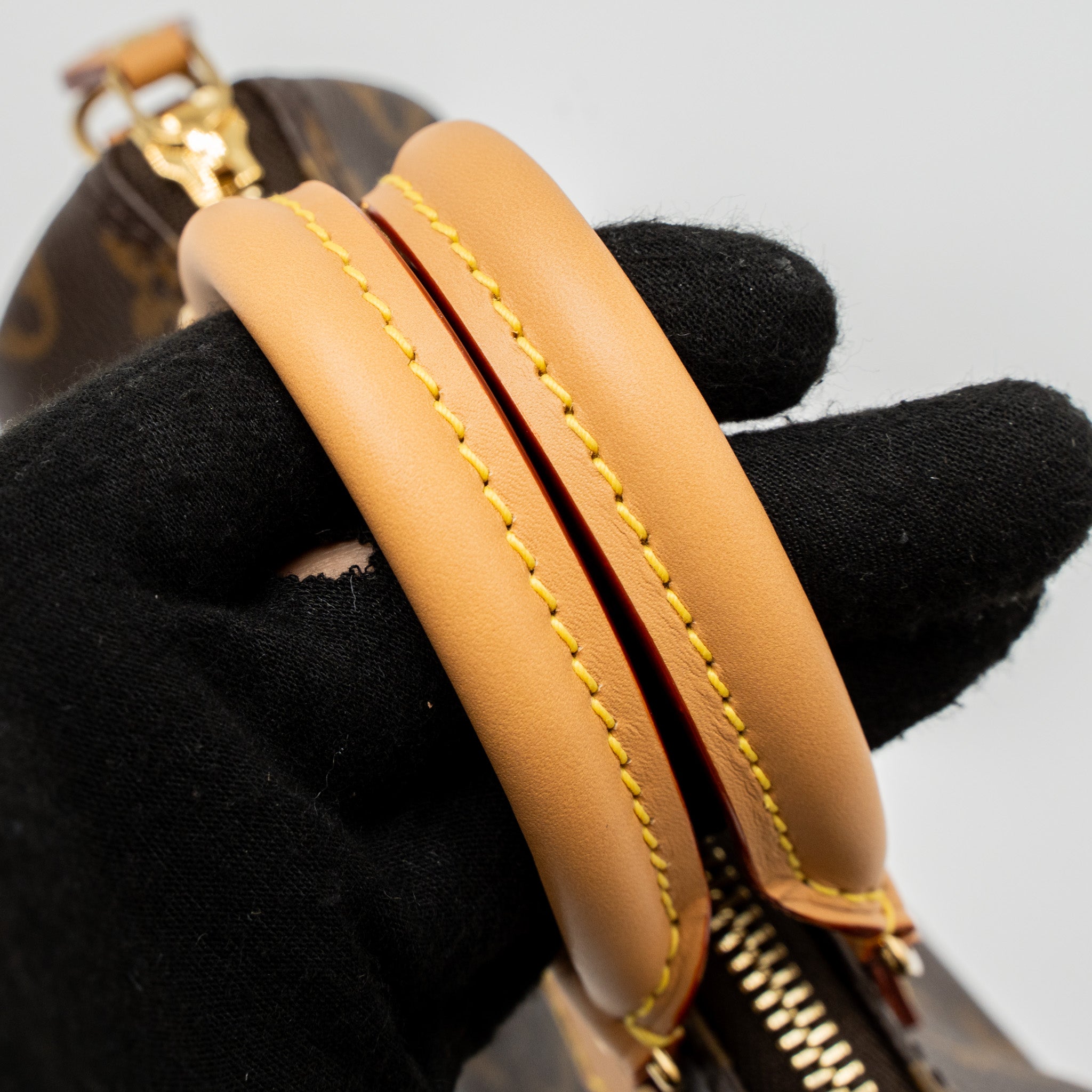 AAA Replica Louis Vuitton LV NANO SPEEDY MONOGRAM CANVAS GHW (NEW VERSION)