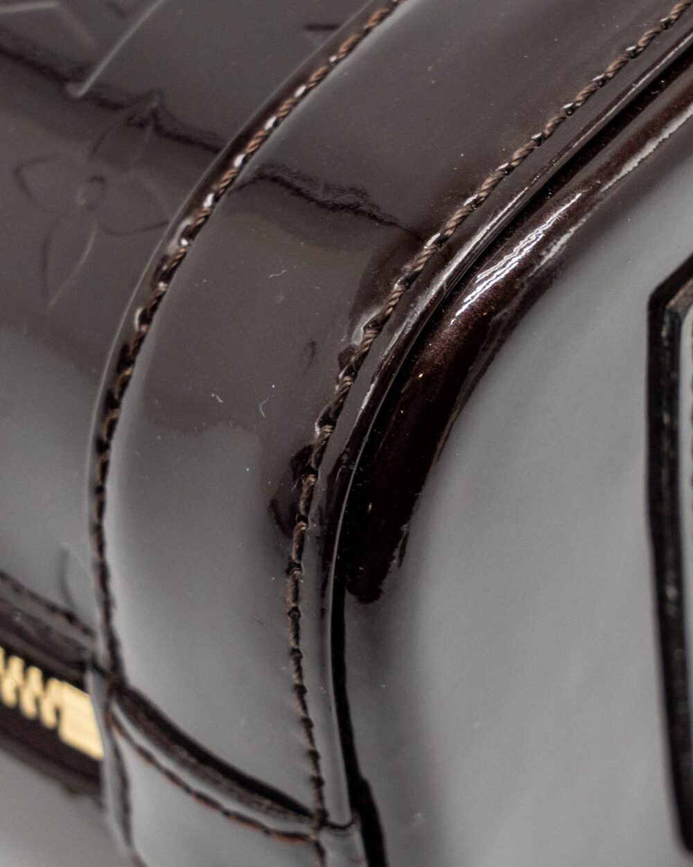 AAA Replica Louis Vuitton LV ALMA BB PATENT AMATANTE GHW