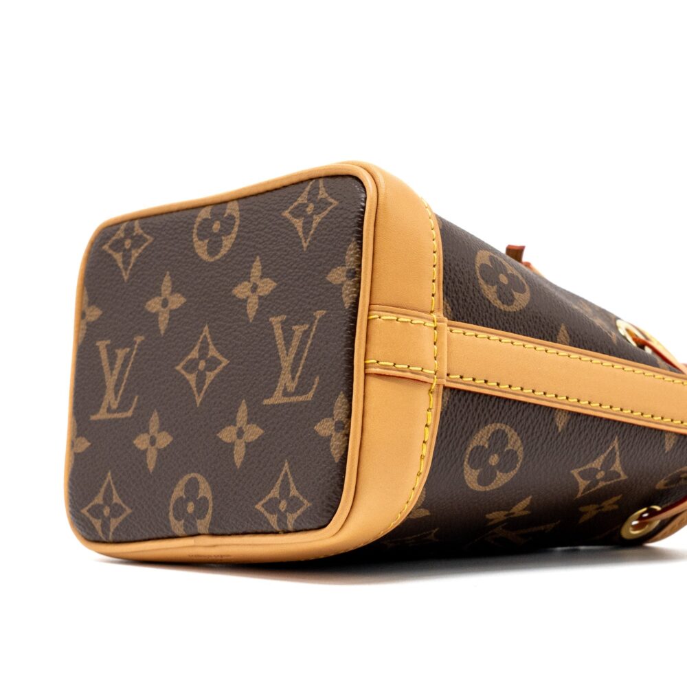 AAA Replica Louis Vuitton LV NANO NOE MONOGRAM CANVAS GHW