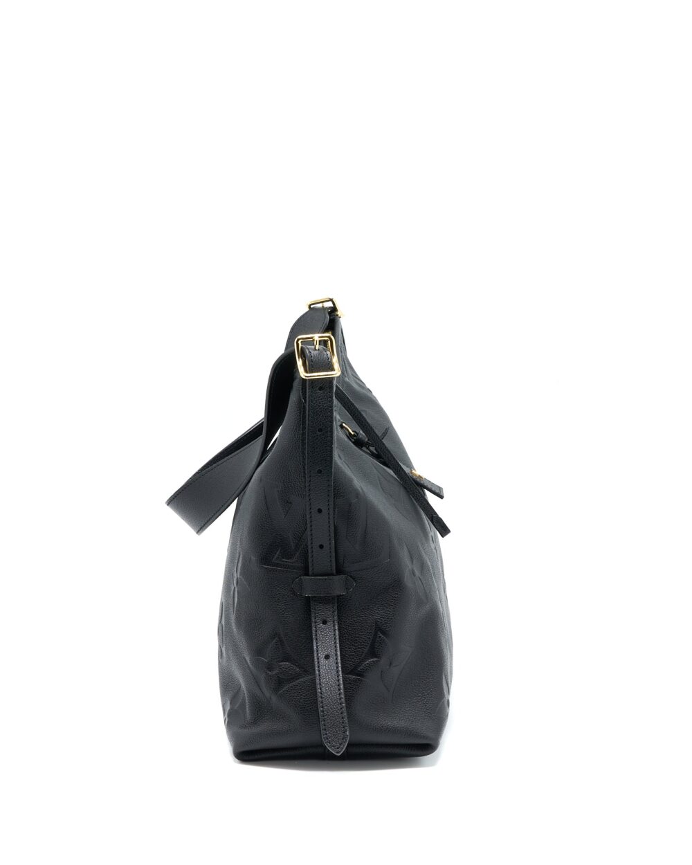 AAA Replica Louis Vuitton LV CARRYALL MM EMPREINTE BLACK GHW (NEW VERSION)