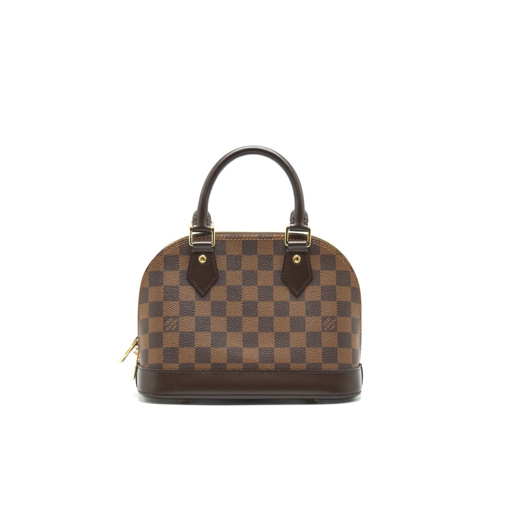 AAA Replica Louis Vuitton LV ALMA BB DAMIEN EBENE