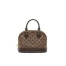 AAA Replica Louis Vuitton LV ALMA BB DAMIEN EBENE
