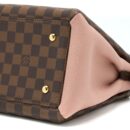 AAA Replica Louis Vuitton LV NORMANDY TOTE BAG DAMIER EBENE CANVAS MAGNOLIA GHW