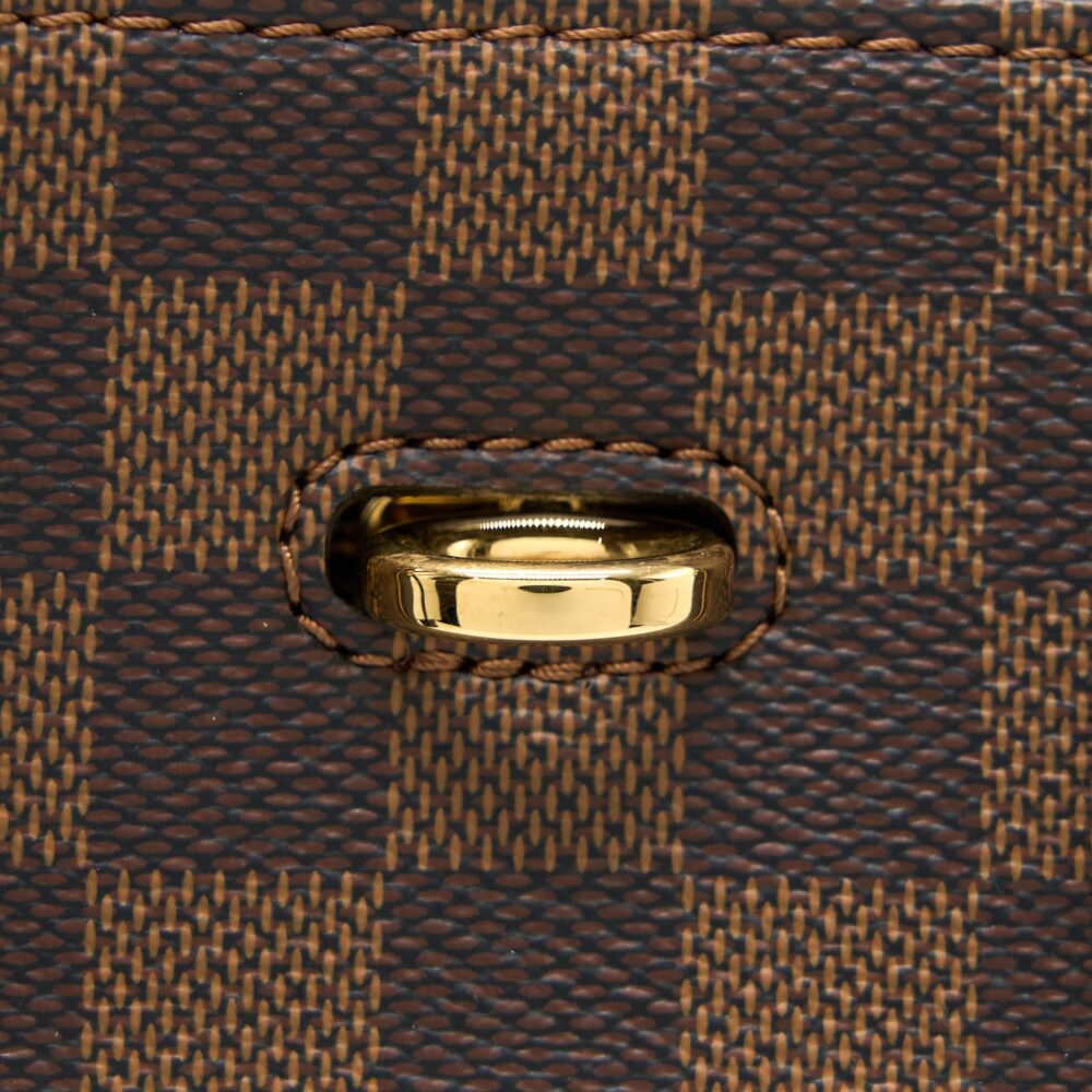 AAA Replica Louis Vuitton LV NORMANDY TOTE BAG DAMIER EBENE CANVAS MAGNOLIA GHW