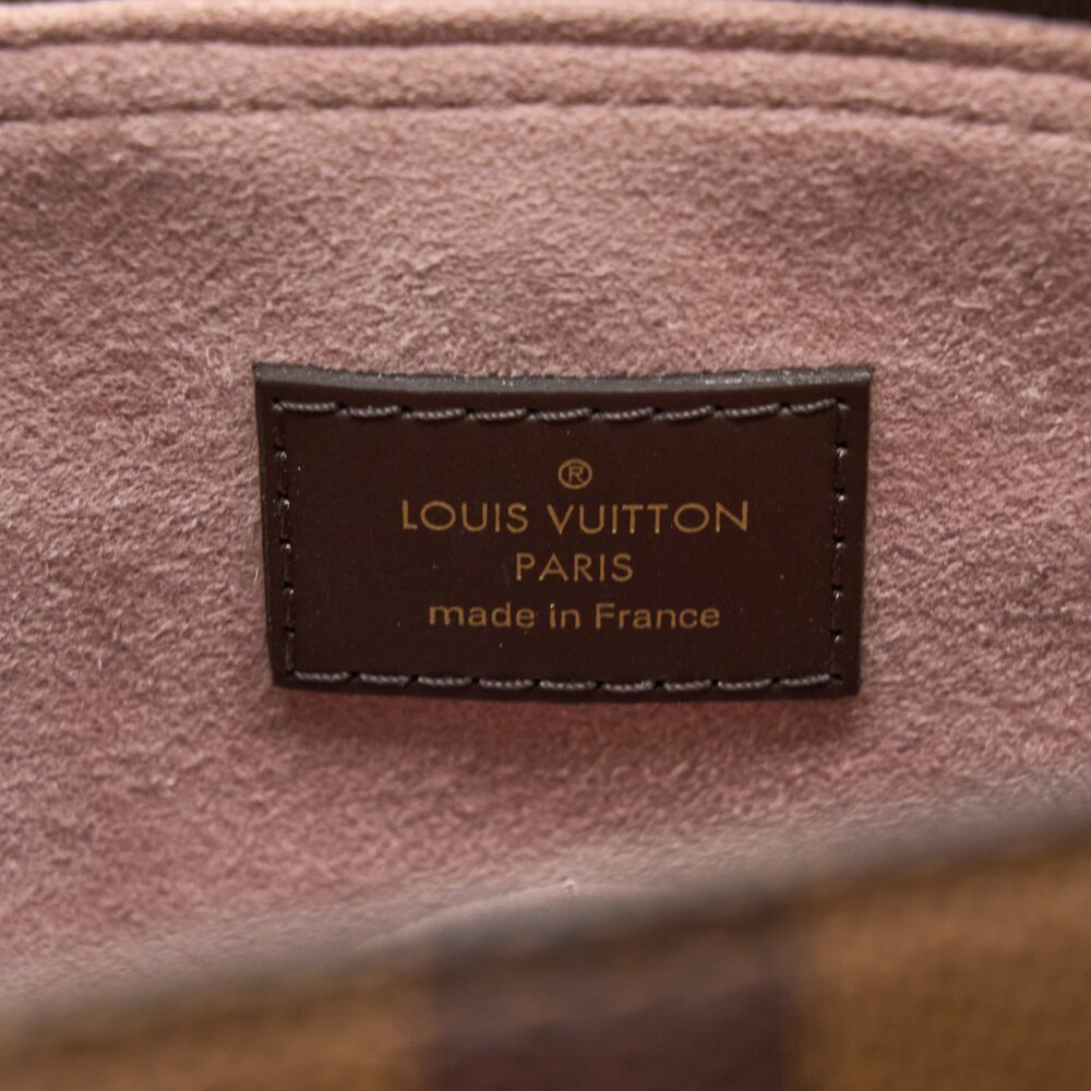 AAA Replica Louis Vuitton LV NORMANDY TOTE BAG DAMIER EBENE CANVAS MAGNOLIA GHW